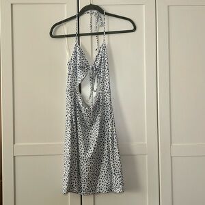 le lis floral mini dress